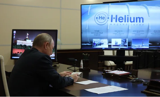 Владимир Путин запустил Амурский ГПЗ