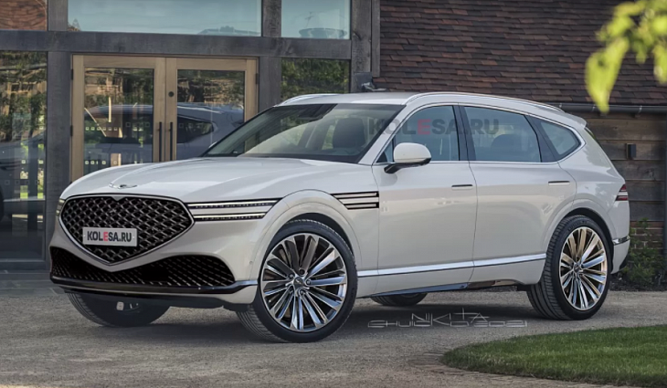 Новый Genesis GV90: первые изображения