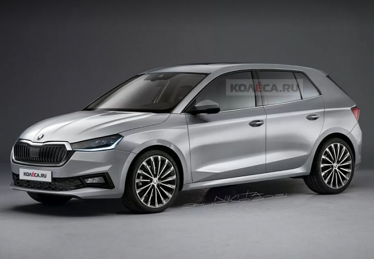 Skoda Fabia следующего поколения: новые изображения