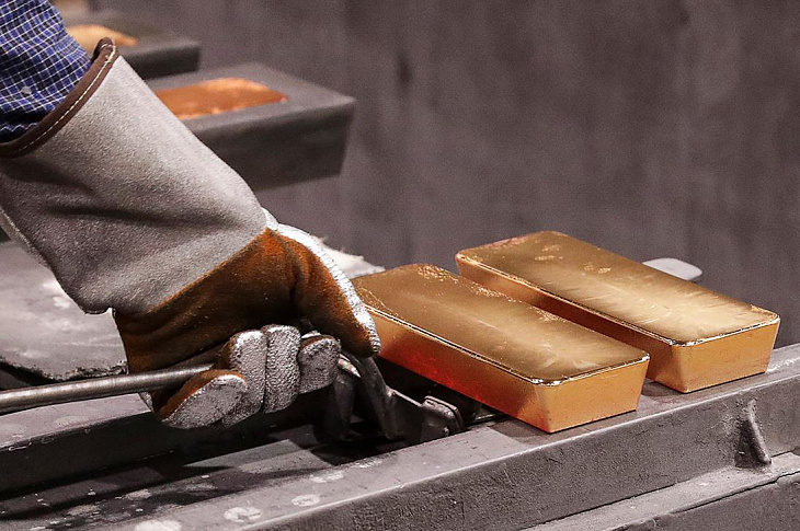 Доходы России от экспорта золота впервые превысили выручку от газа