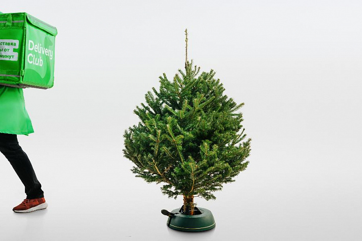 Delivery Club запустил доставку елок