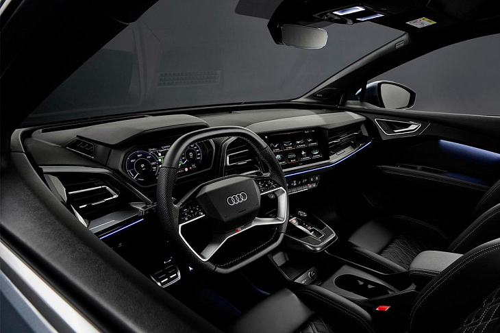 Audi рассказала о салоне нового кроссовера Q4 e-tron