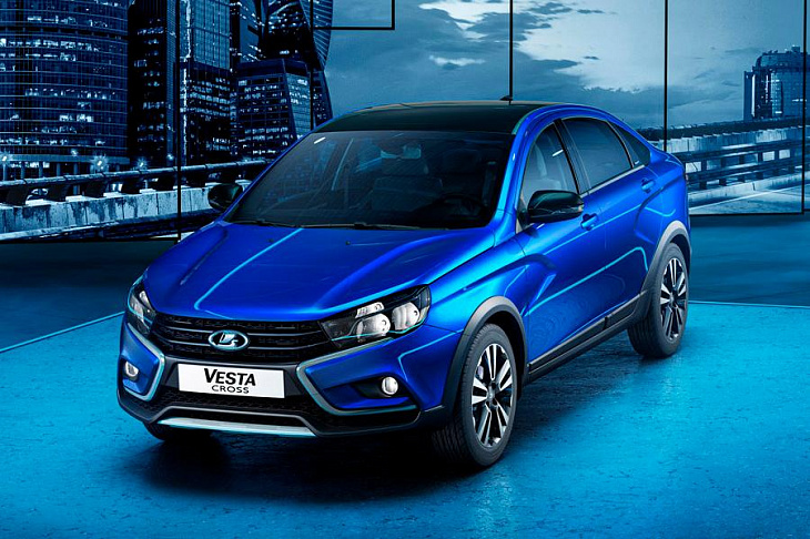 АвтоВАЗ назвал стоимость новой версии Lada Vesta Cross.