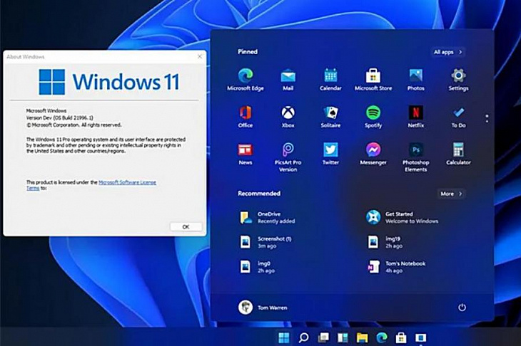Появились кадры с новой операционной системой Windows