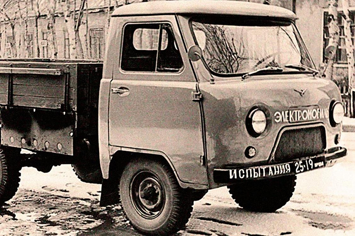 УАЗ показал электрический грузовик из прошлого. Фото 