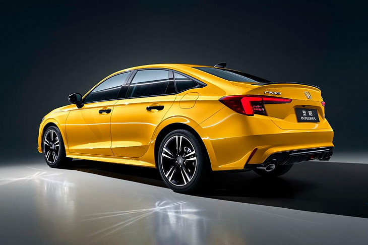 Honda возродила модель Integra в виде перелицованного Civic для Китая