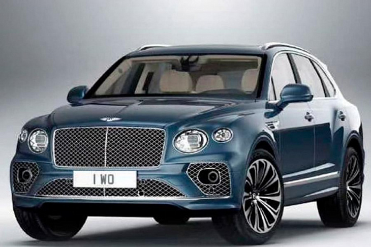 В Сети показали обновленный Bentley Bentayga