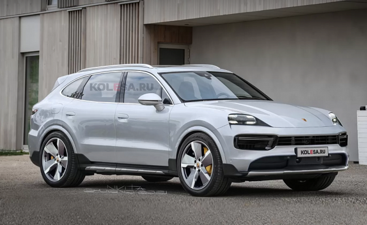 Новый флагманский кроссовер Porsche: первые изображения