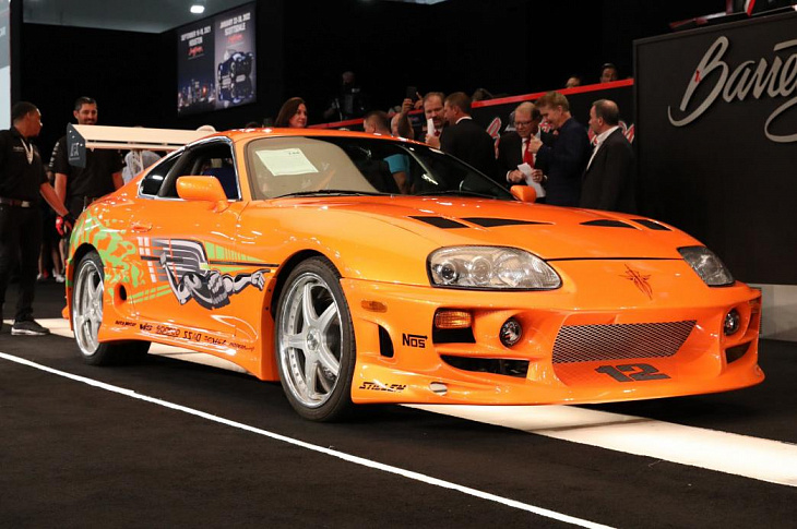 Toyota Supra Пола Уокера из «Форсажа» продали на аукционе за 40 млн