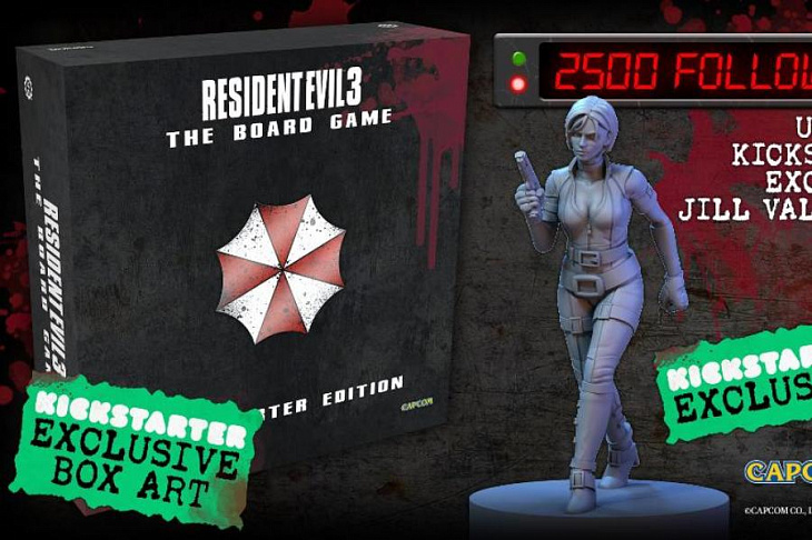 По Resident Evil 3 выйдет настольная игра