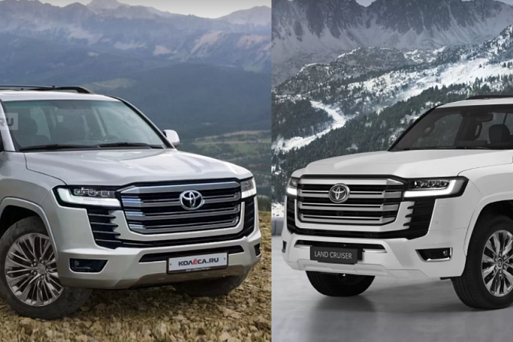 Новый Toyota Land Cruiser 300: рендеры и реальность