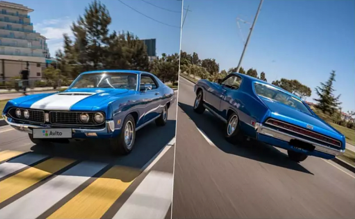 Продают Ford с дизайном в «стиле Coca-Cola». Цена — кусается