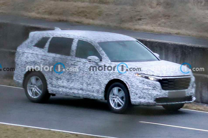 Новую Honda CR-V впервые сфотографировали во время испытаний