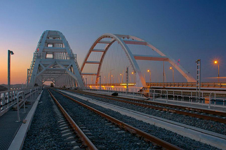 Открылось железнодорожное сообщение по Крымскому мосту между Керчью и Анапой
