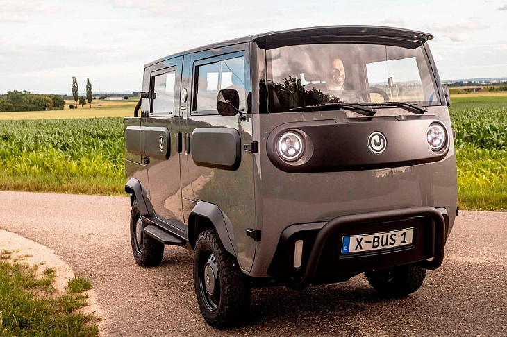 В Германии разработали электрокар в стиле «Буханки».