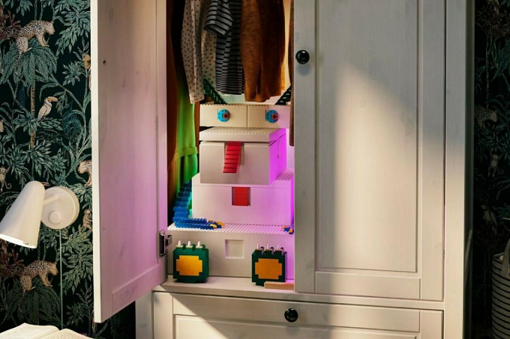 IKEA и Lego разработали ящики для хранения деталей