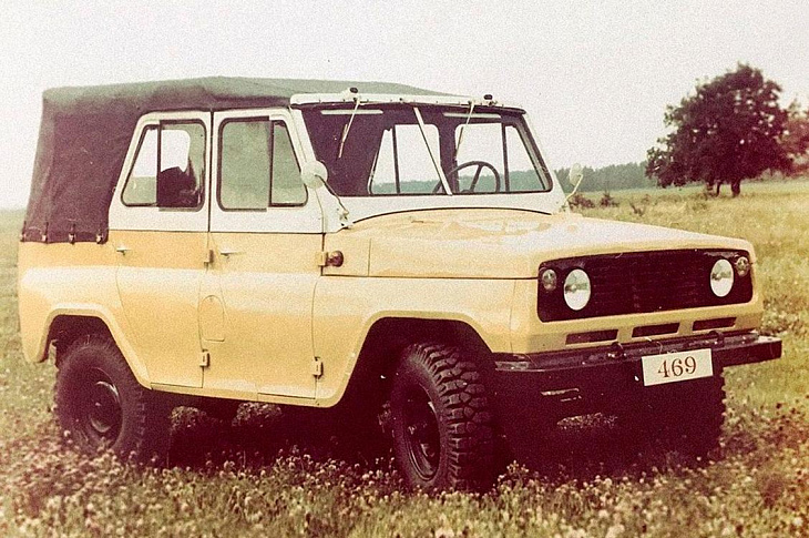 УАЗ показал снимок не пошедшего в серию внедорожника из 80-х 