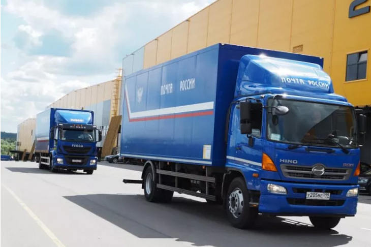 В 2022 году посылки «Почты России» из Москвы в Санкт-Петербург начнут возить беспилотные грузовики