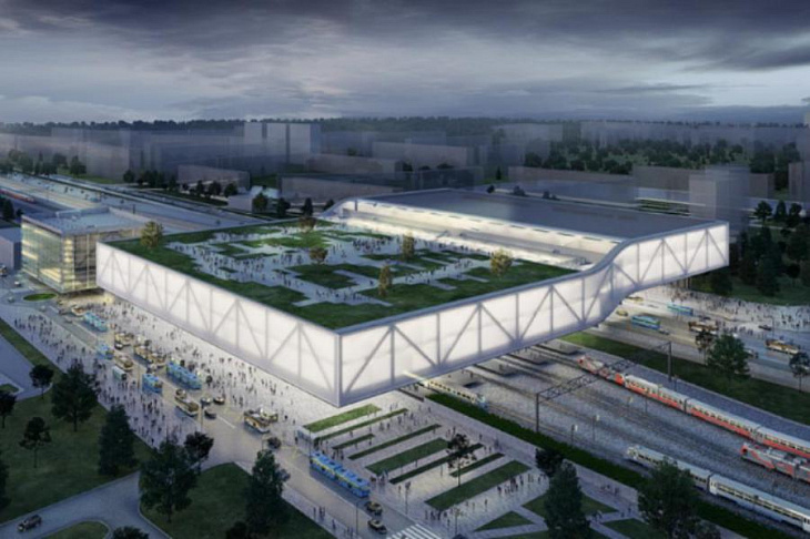 На базе станции «Выхино» появится хаб с торговым центром