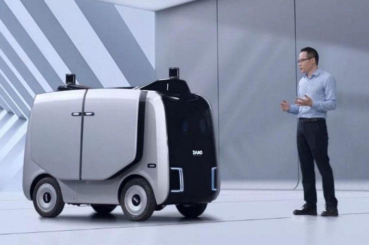 Alibaba начнет доставлять товары с помощью автономных роботов