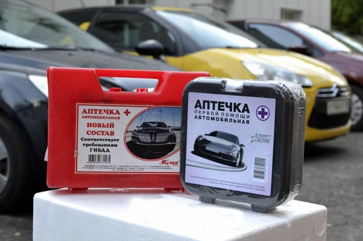 Состав автомобильной аптечки может измениться в ближайшее время
