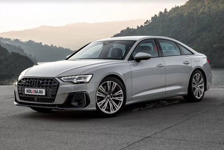 Обновлённая Audi A6: первые изображения