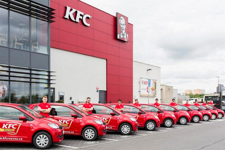 KFC запустила собственную доставку
