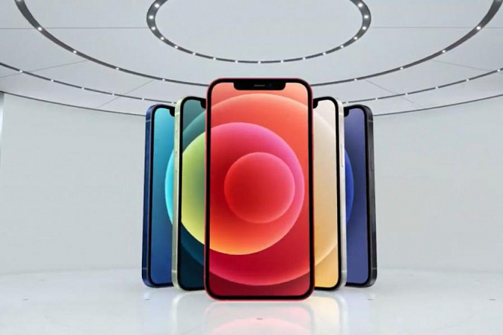 Apple показала четыре новых iPhone 12
