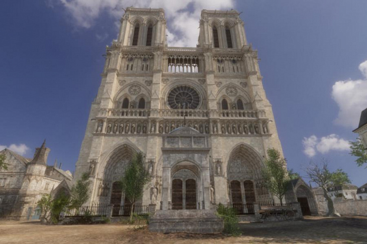 Ubisoft выпустила виртуальное путешествие по Собору Парижской богоматери