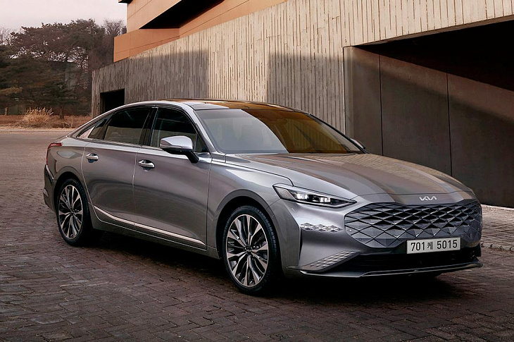 Kia рассекретила новый флагманский седан K8 