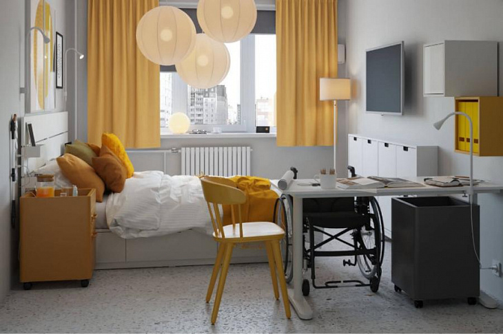 «Икеа» разработала интерьеры квартир для людей с инвалидностью
