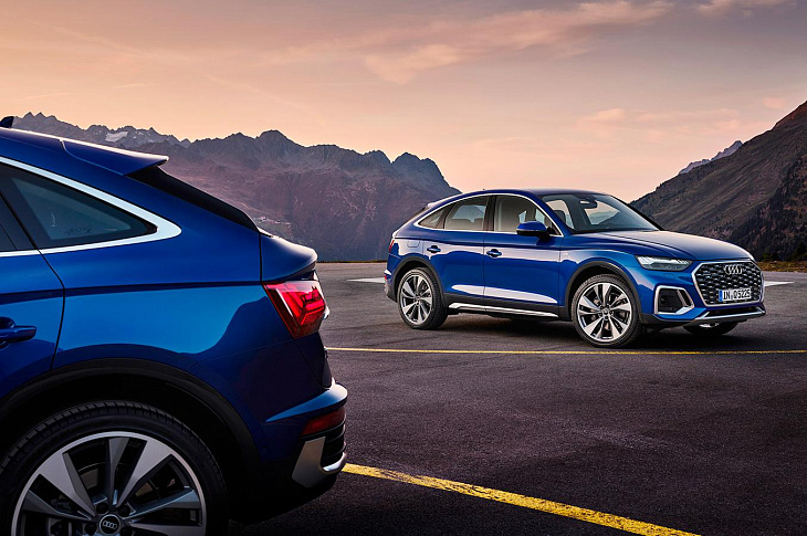 Audi назвала российские цены на Q5 с купеобразным кузовом
