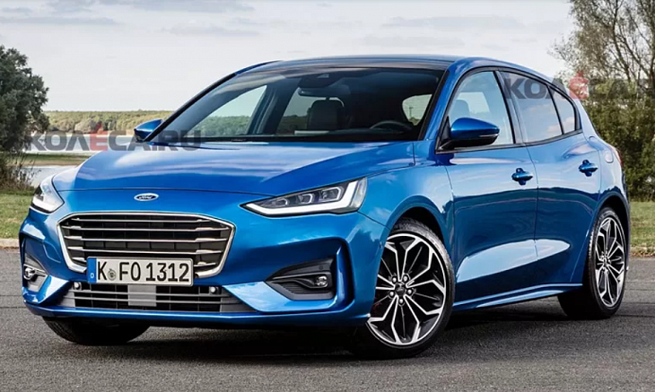 «Посвежевший» Ford Focus: узнаваемый силуэт, но фонари и бампер новые