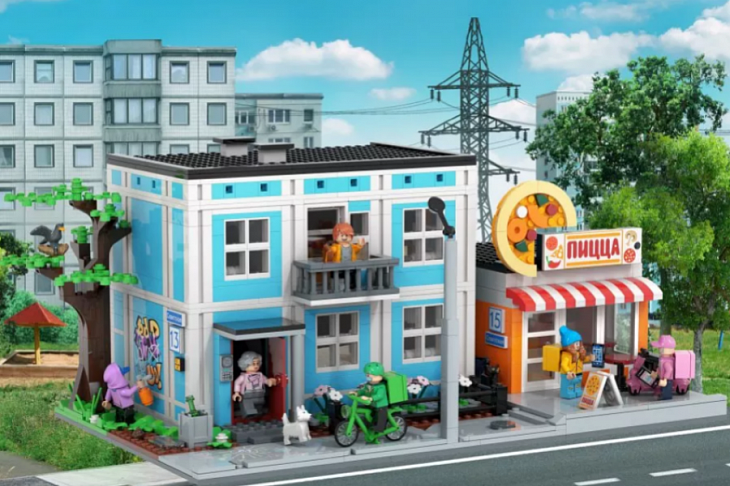Delivery Сlub предложил LEGO добавить в конструкторы курьеров