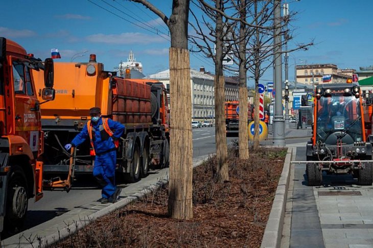 16 мая в столице пройдет восьмая масштабная дезинфекция