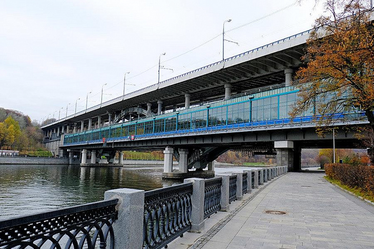 Завершен ремонт Лужнецкой эстакады и Лужнецкого метромоста