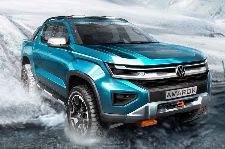 Volkswagen анонсировал премьеру нового Amarok. В Россию пикап не вернется