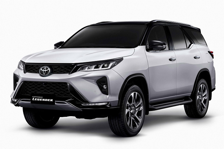 Обновлённый внедорожник Toyota Fortuner сбросил камуфляж