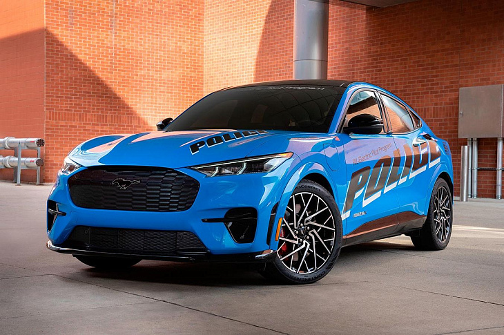Электрические Ford Mustang пополнят автопарк полиции Нью-Йорка 