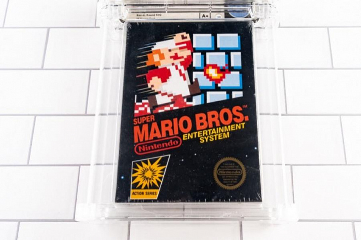 Еще одну редкую копию Super Mario Bros. продали за 2 млн долларов